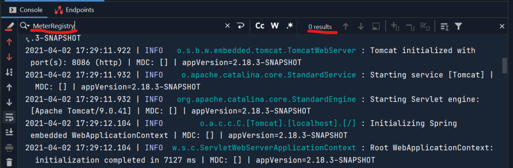 Spring Boot can apply post processors to the meter registry again