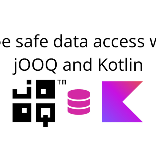 Type safe data access with jOOQ and Kotlin